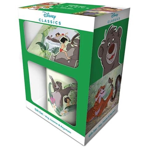 Il Libro Della Giungla - Tazza, Sottobicchiere E Portachiavi Mowgli E Baloo - Set Regalo - Foto 1