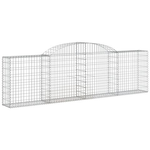 Cesti Gabbioni Ad Arco 17 Pz 300x30x80/100 Cm Ferro Zincato - Foto 2