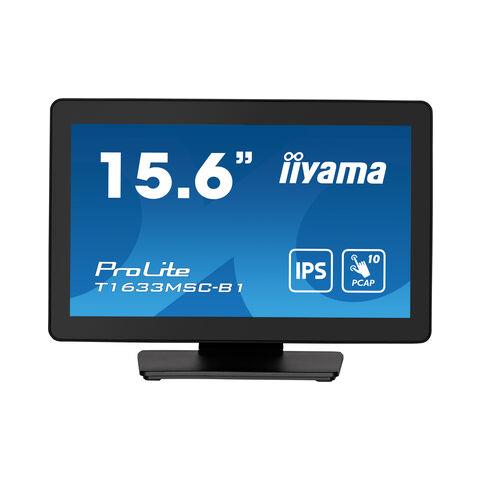 Monitor 15.6" LCD Touch Screen T1633MSC-B1 Full HD 1920 x 1080 Pixel Tempo di Risposta 5 ms - Foto 1