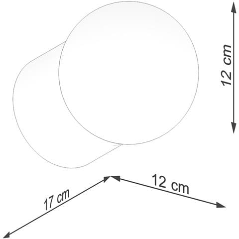 Lampada Da Parete Boomo Sl. 1192 - Moderno Lampade Da Parete Legno Naturale 12x12x17 Cm - Foto 7