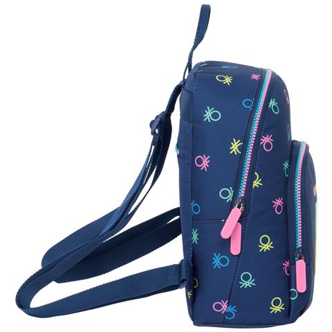 Zaino Cool Mini Blu Marino 25 X 30 X 13 Cm - Foto 4