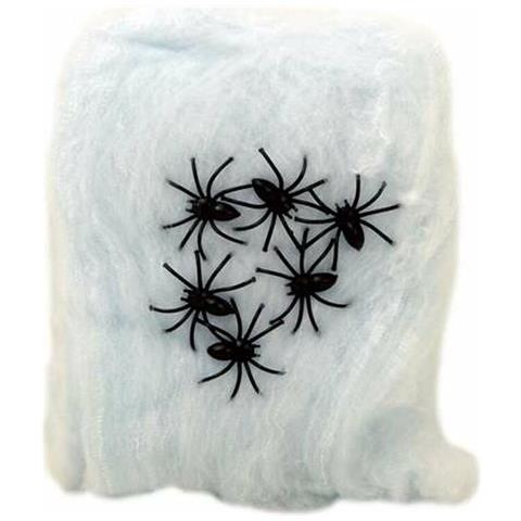 Decorazione Per Halloween Ragnatela Bianco 20 X 20 X 8 Cm - Foto 1