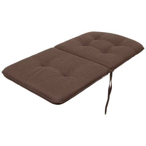 Cuscino Trapuntato Per Sedia Sc, Cuscino Imbottito Per Mobili Da Giardino, Cuscino Per Sedia Con Schienale Alto, Morbido Cuscino Per Sedia Da Giardino, Cuscino Reversibile, Resistente Cuscino Per Seduta - 102 Cm X 50 Cm - Beige - Foto 2