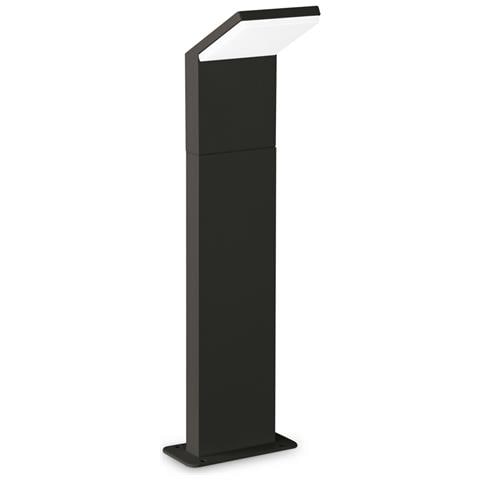 Piantana Da Terra Contemporaneo Style Alluminio Nero Led 9w 3000k Ip54 - Foto 1
