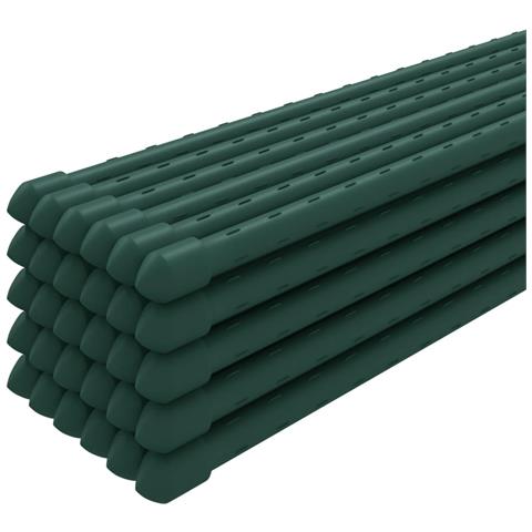 Supporti Per Piante Da Giardino 30 Pz Verde 60 Cm Acciaio - Foto 3