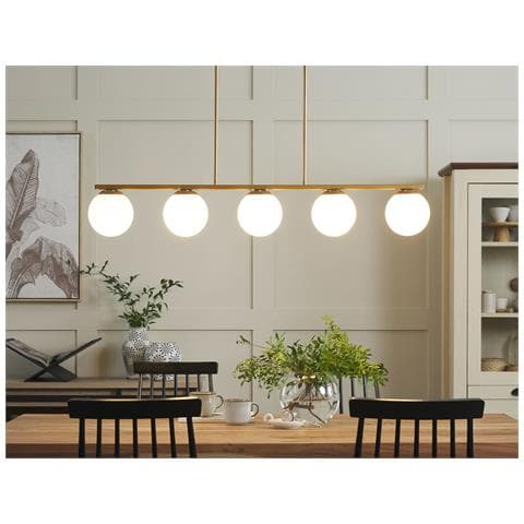 Lampadario Zikuli Metallo Oro - Foto 1