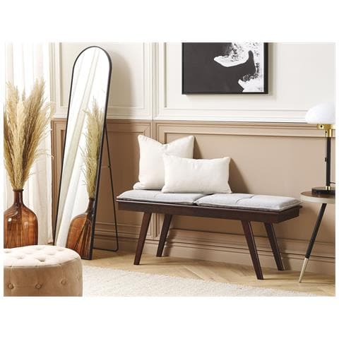 Panchina Exton Tessuto Marrone Scuro /grigio - Foto 1