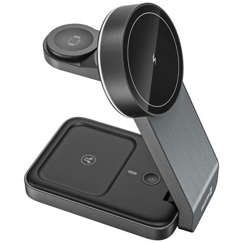 Stazione Di Ricarica Magsafe 23w Per Iphone, Airpods E Apple Watch, Nero - Foto 1