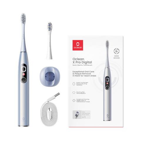 X Pro Digital Set Spazzolino Elettrico Argento - Foto 1