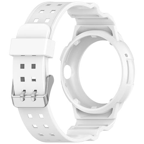 Cinturino Orologio Integrato In Tpu Antiurto Per Google Pixel Watch 1/2 White - Foto 4