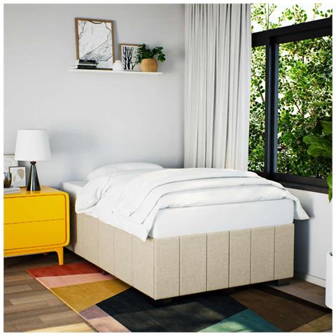 Giroletto Crema 120x190 Cm In Tessuto - Foto 1