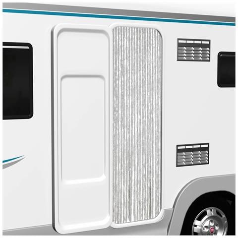 Tenda Antimosche Grigia 56x185 Cm In Ciniglia - Foto 1