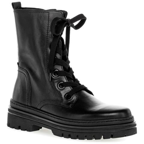 Black Casual Closed Booties Stivaletti Pelle Scarpe Donna Nero Eu 37, 31721-57 - Foto 1