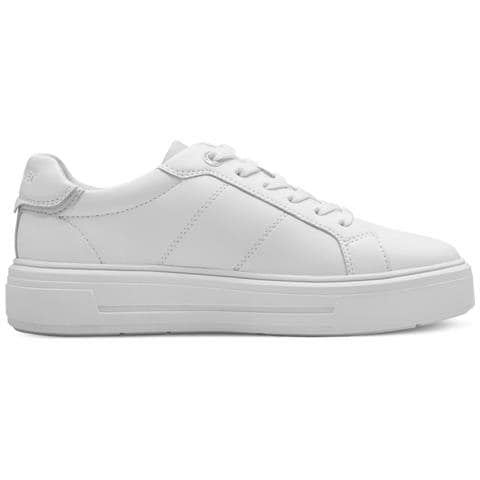 Leisure Trainers White Sneakers Sintetico E Tessile Scarpe Donna Bianco Eu 40, 5-23635-42 100 - Foto 3