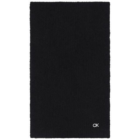 Lux Wool Scarf 30x180 Sciarpe Pelle Accessori Uomo Nero Eu One Size, K50k509705 Bax - Foto 1