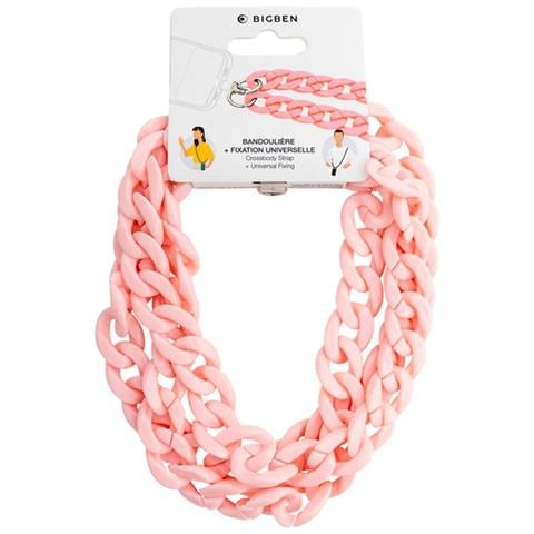 Tracolla Universale A Rete Per Smartphone, Rosa - Foto 5