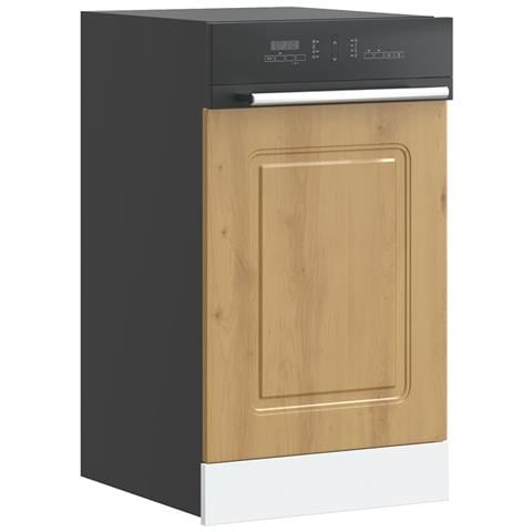 Pannello Lavastoviglie Kalmar Rovere Artigianale 45x1,5x67 Cm - Foto 1