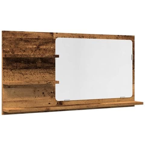 Mobile Da Bagno Legno Antico 90x11x45 Cm In Truciolato - Foto 2