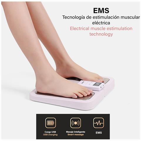 Massaggiatore Per Piedi Per Migliorare La Circolazione Sanguigna, Con Funzione Di Calore, Pieghevole. - Foto 2