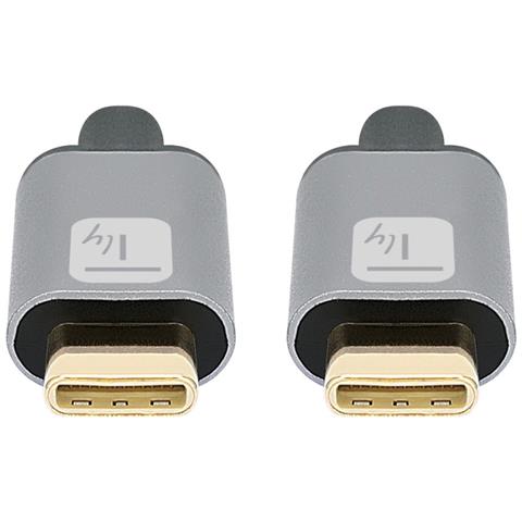 Cavo USB 3.2 Gen 1 USB-C M /M E-Mark 2m Nero - Foto 4