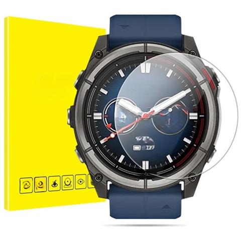 Protezione Schermo In Vetro Temperato Per Garmin Quatix 8 47mm, Alta Allumina, Anti-luce Blu, Confezione Da 2 - Foto 1