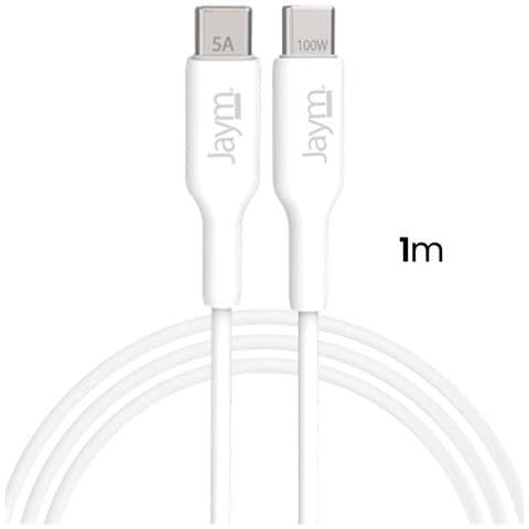 Cavo Di Ricarica E Sincronizzazione Usb-c A Usb-c Pd 3.0 Da 5a, 100w, 1m, Bianco - Foto 4