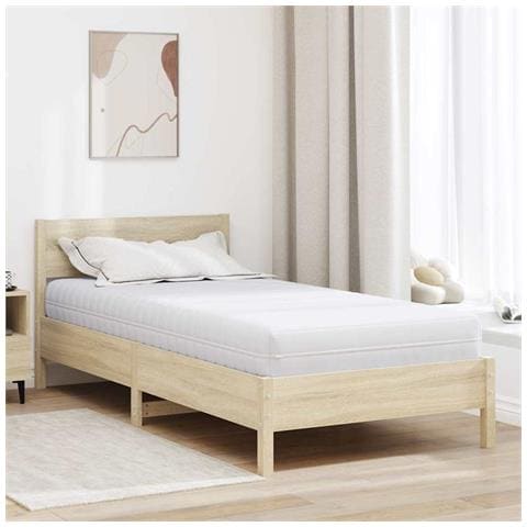 Materasso Bianco 90 x 200 cm Molle Insacchettate - Foto 2