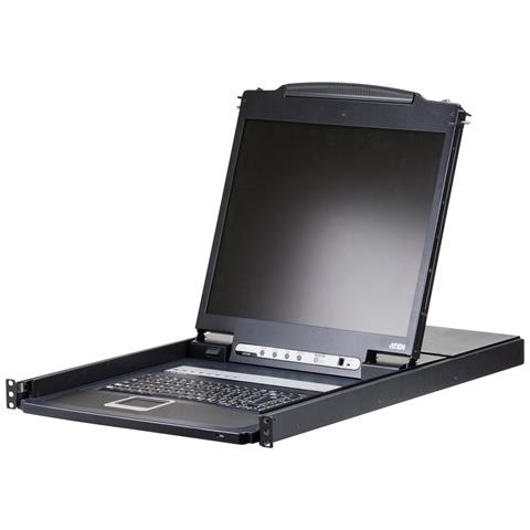 CL1308N switch per keyboard-video-mouse (kvm) Montaggio rack Nero - Foto 1