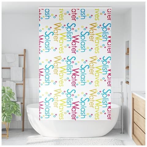 Tenda a Rullo Doccia con Cassonetto 120x240cm Larghezza Tessuto - Foto 2