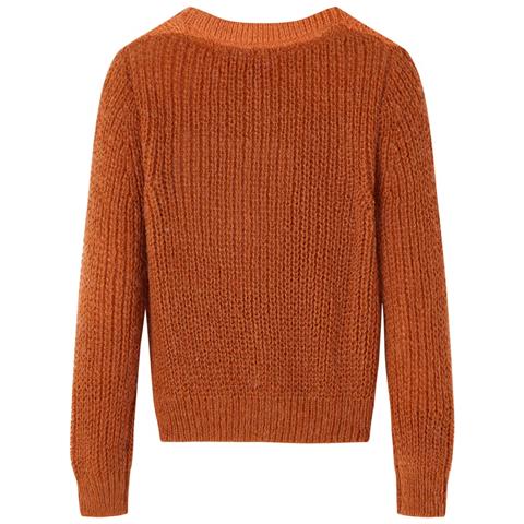Maglione per Bambini Lavorato a Maglia Cognac 116 - Foto 2