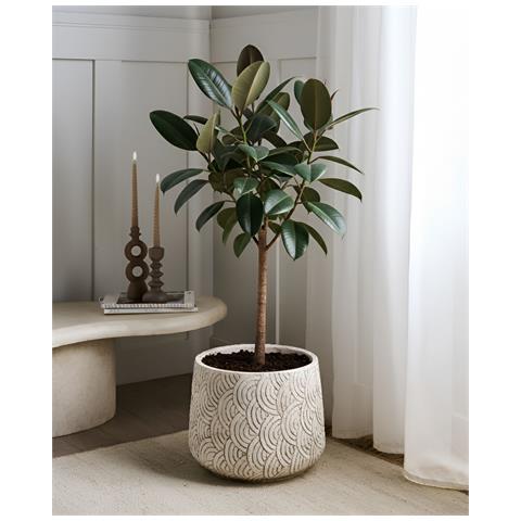 Vaso Per Piante Eriros 31 Cm Beige Chiaro - Foto 1