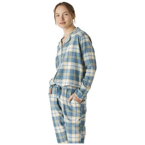 Pigiama Da Donna In Cotone A Maniche Lunghe Jjb3 - Foto 2