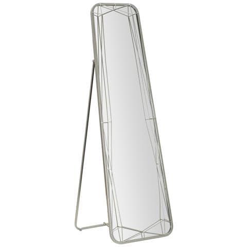 Specchio Da Terra Vkh1051-grigio-vetro-46x2x153 Cm - Foto 1