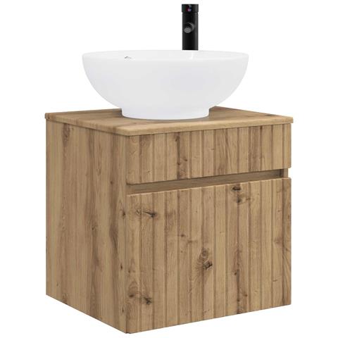 Mobile lavabo da parete Rovere Artigianale 49 x 44,5 x 66,5 cm - Foto 1