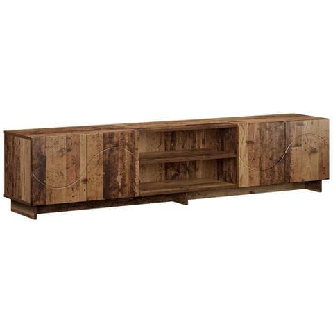 Supporto TV 179.5 x 34.5 x 40 cm Legno antico - Foto 1