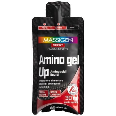 Massigen Sport Amino Gel Up 30 Pezzi da 30 ml - Foto 1