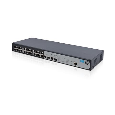 E 1910-24 Switch - Switch - L3 - gestito - 24 x 10/100 + 2 x combo Gigabit  - Foto 1