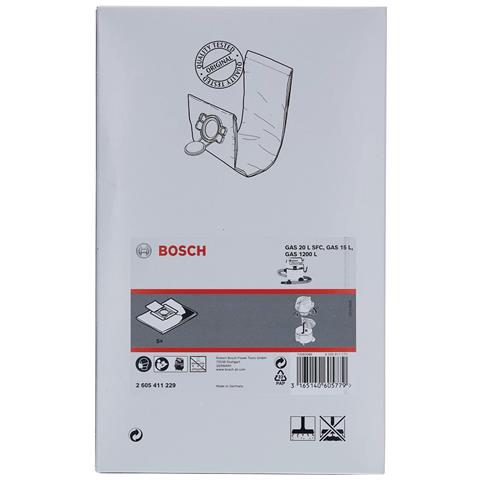 2 605 411 229 accessorio dell'aspiratore di polevere Sacchetto per la polvere - Foto 2