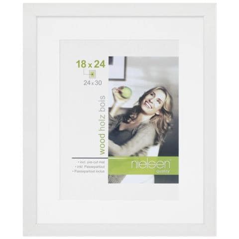 Nielsen Apollo bianco 24x30 legno 8988007 - Foto 1