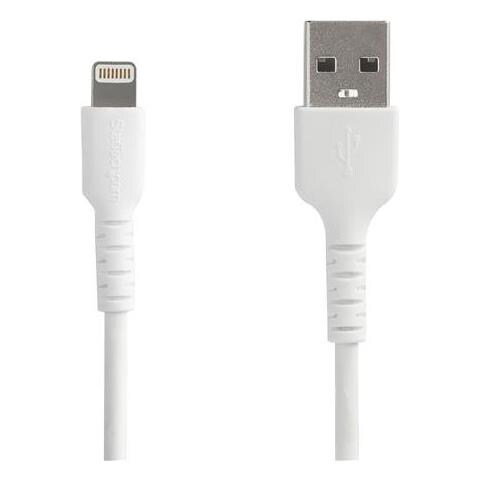 Cavo USB a Lightning da 1m - Conforme Apple MFi - Bianco - Fibre DuPont Kevlar - Foto 1