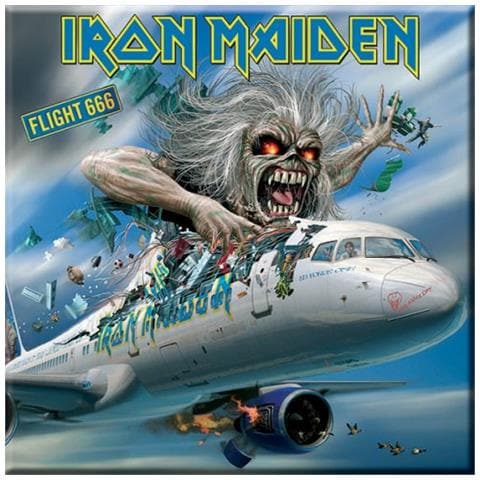 Iron Maiden - Flight 666 (magnete)  - Foto 1