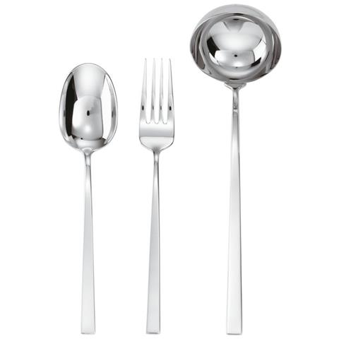 Confezione 3 Pz Servire Linea Q Inox - Foto 1