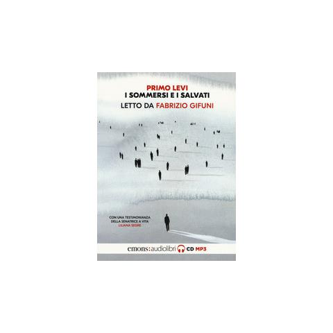Primo Levi - I Sommersi E I Salvati Letto Da Fabrizio Gifuni. Audiolibro. CD Audio Formato MP3 - Foto 2