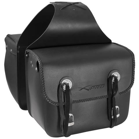 Borse Laterale Rigida Sotto Sella Custom Borsoni Saddle Bag Nero - Foto 1