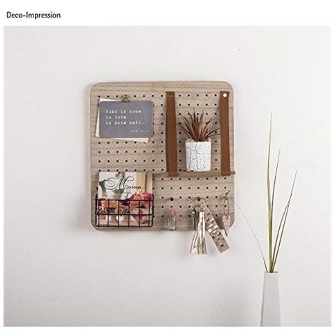 Starter Set Pin & Peg, Legno, Naturale, 40x40x2,5cm - Foto 2