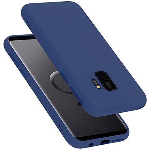 Custodia Compatibile Con Samsung Galaxy S9 In Liquid Blu - Coperchio Protettivo In Silicone Tpu Flessibile - Foto 1