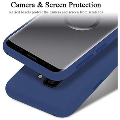 Custodia Compatibile Con Samsung Galaxy S9 In Liquid Blu - Coperchio Protettivo In Silicone Tpu Flessibile - Foto 2