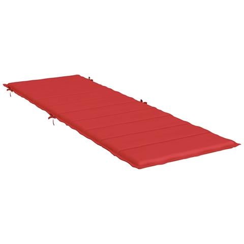 Cuscino Per Lettino Prendisole Rosso 186x58x4 Cm - Foto 9