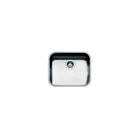 Vasca Sottotop UM50 Dimensioni 50 x 40 cm Colore Inox Serie Alba - Foto 1