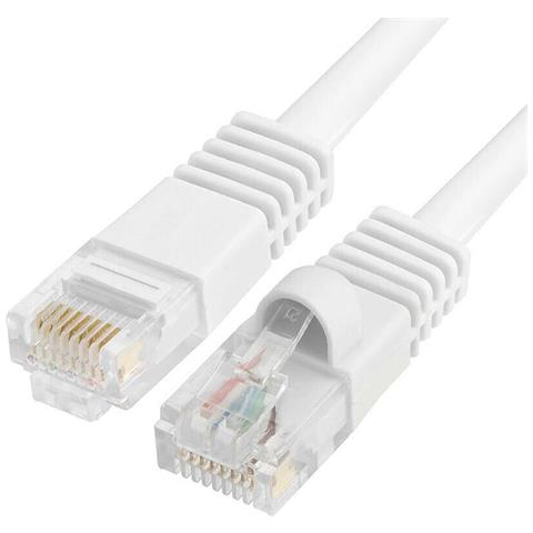 Cavo Lan Rj45 Da Rete Ethernet Utp Per Pc Cavetto Internet Prolunga 5 Metri - Foto 4